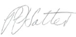 Pam Salter signature